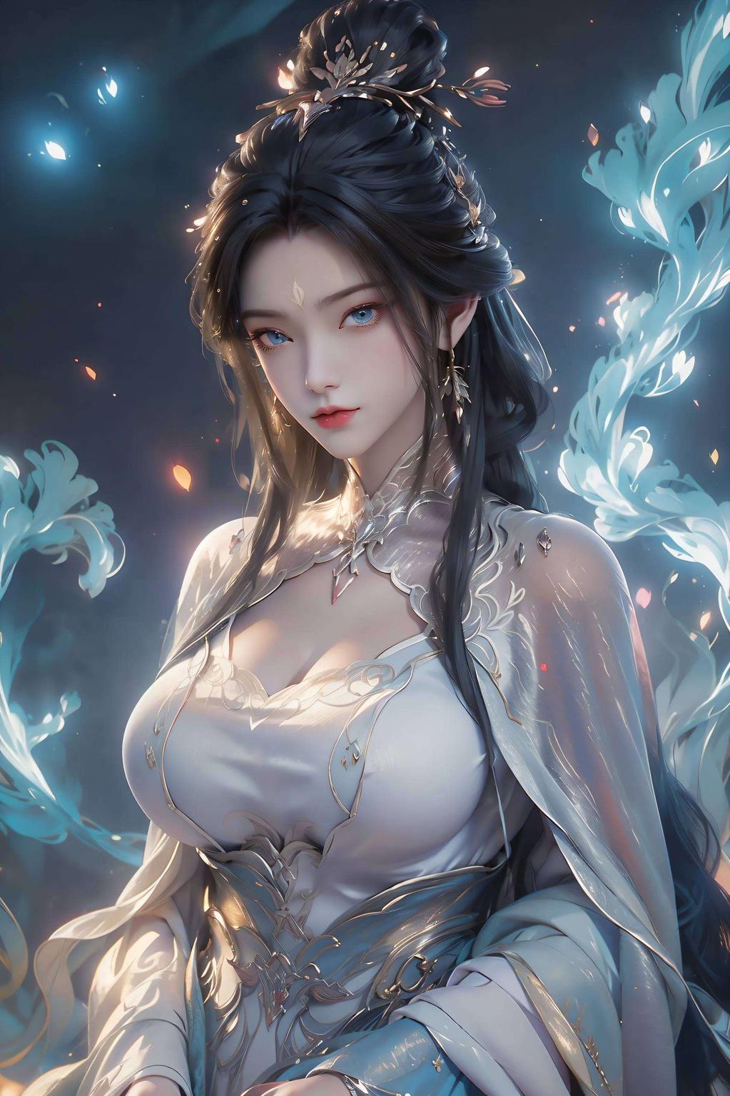 诛仙陆雪琪剑指苍穹