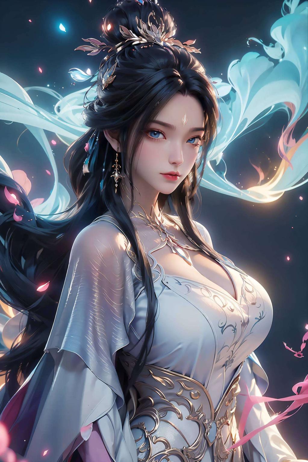 伤感动漫风壁纸陆雪琪的倩影跃然壁上