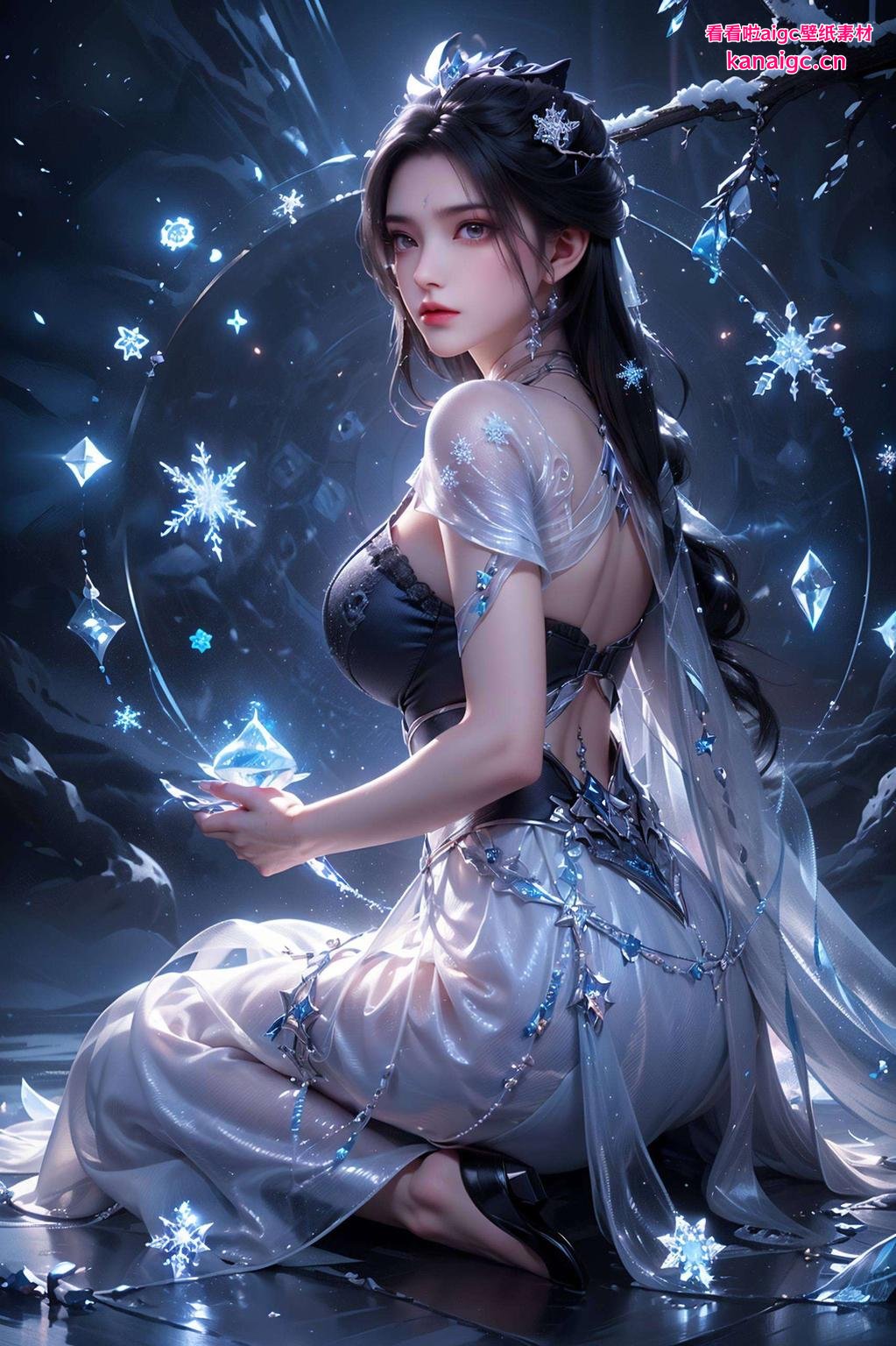 画面生动！看这陆雪琪仙气逼人瞬间点亮你的iPad屏幕！