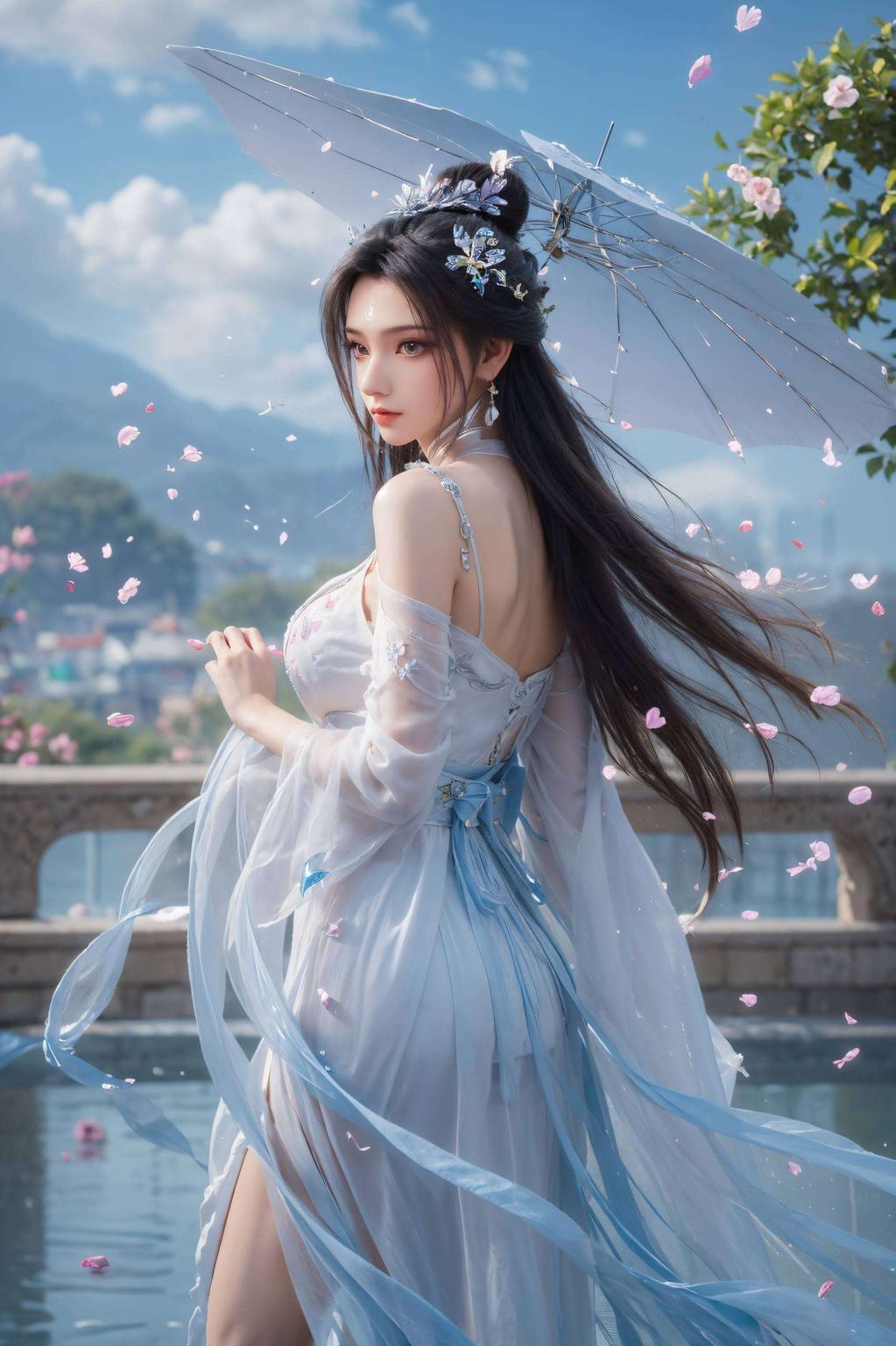 那抹忧郁的眼神仿佛诉说着不为人知的故事