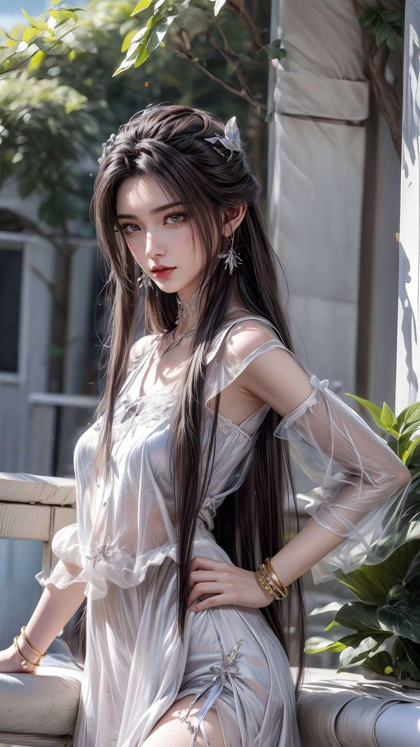 这款古香古色的陆雪琪高清壁纸横屏展现