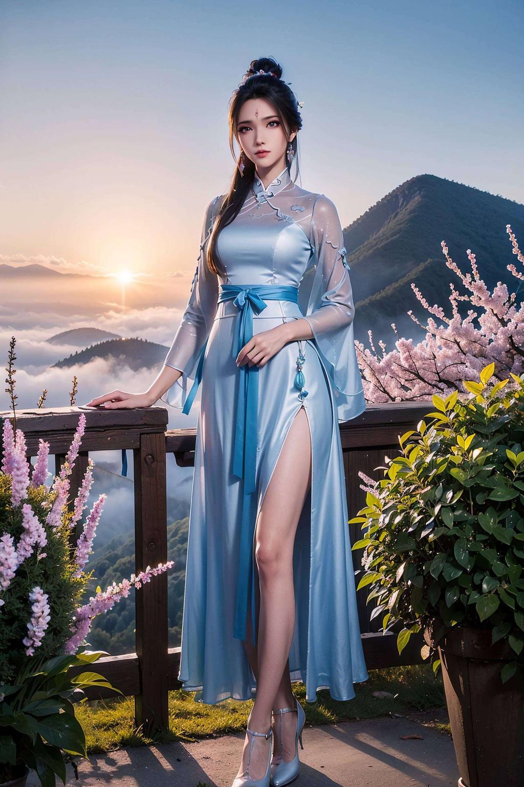 大家好简洁的构图