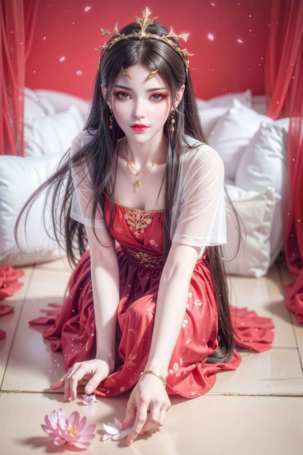 眼神深邃古香古色