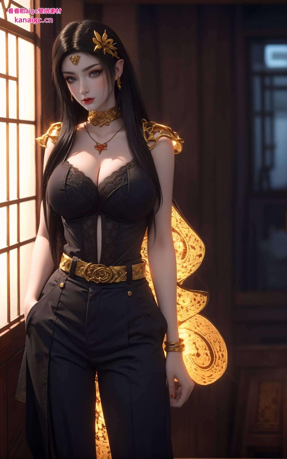 神秘眼神锁屏间完美像素