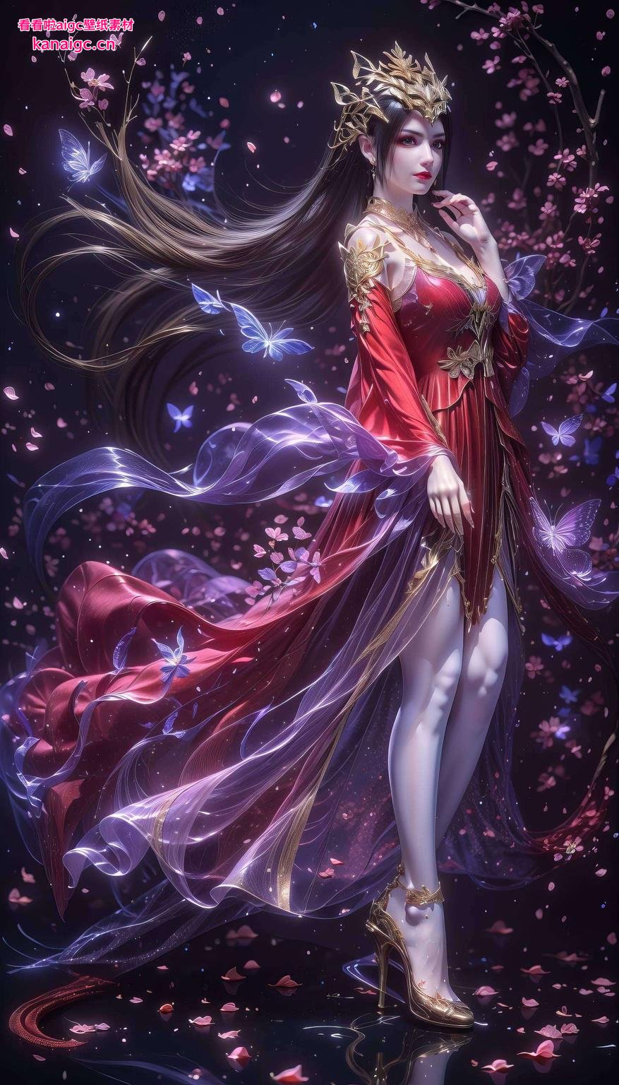 这款高清壁纸让她栩栩如生冷艳霸气