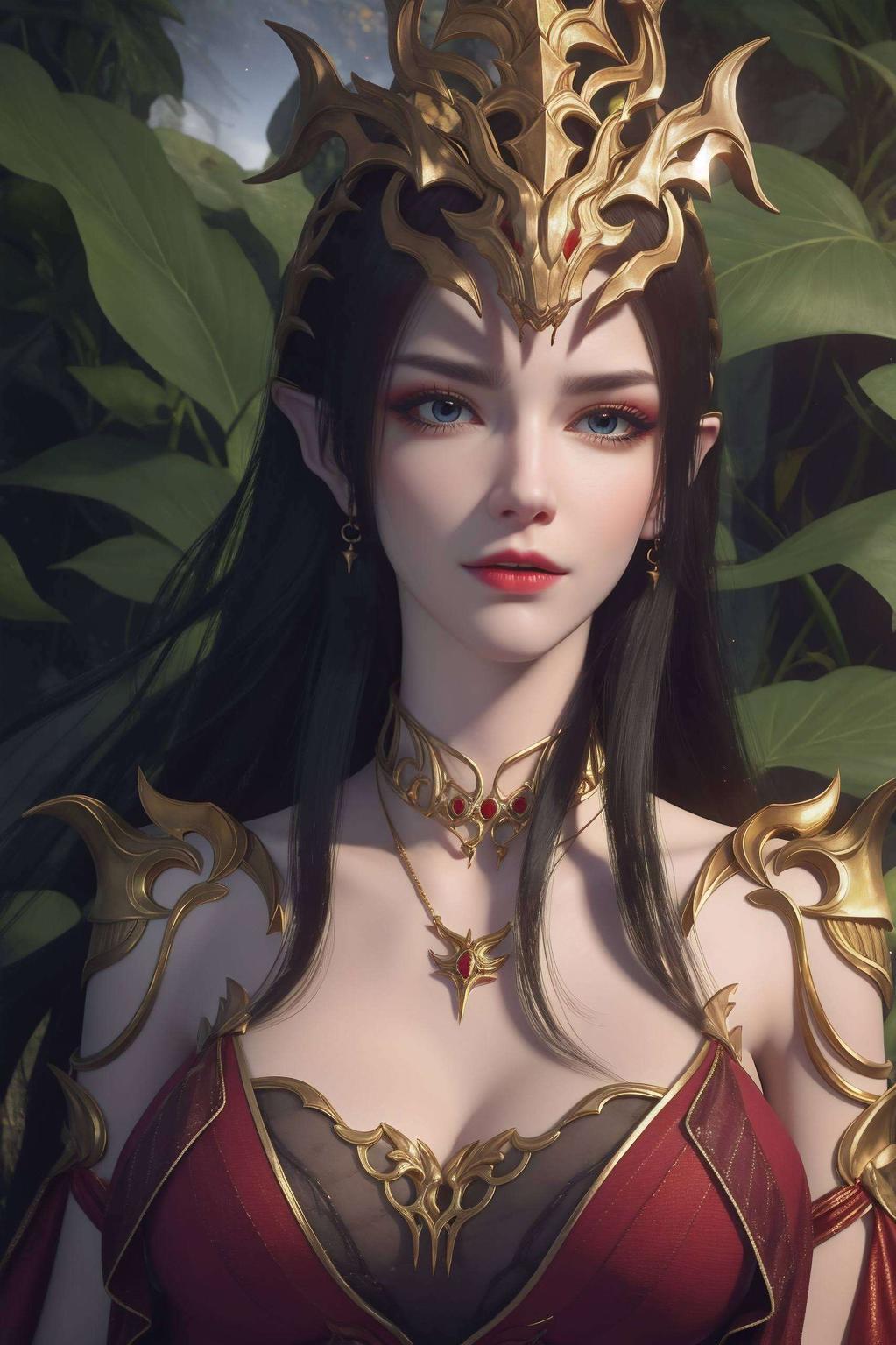 简洁风来袭！AI国漫女神美杜莎成年图片让你的手机瞬间变身国漫风情画