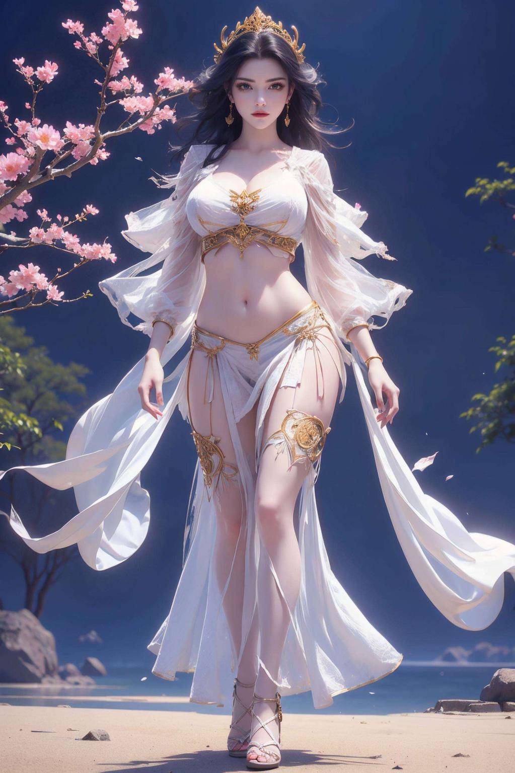 “大家好这款安卓动画壁纸里的主角可是我们美丽的女美杜莎哦！看这高清画质