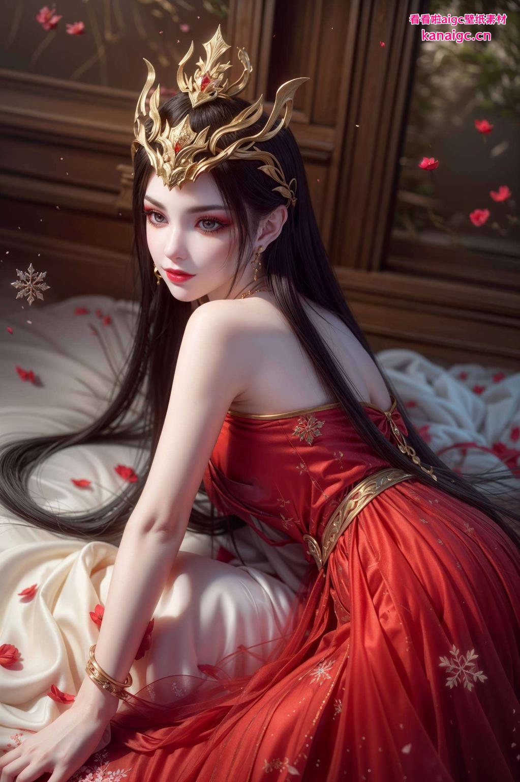 唯美4K壁纸亮相！高清细腻蛇蝎美人的神秘魅力