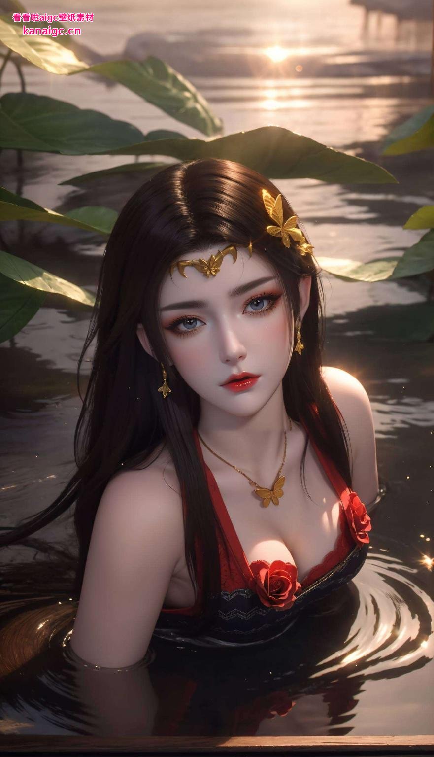 身着性感泳装光彩夺目