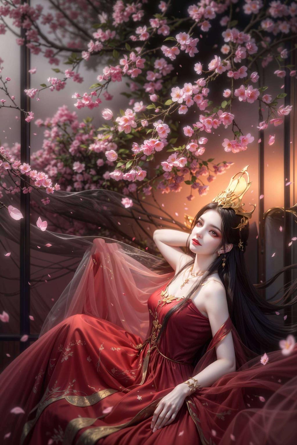 蛇蝎美人的神秘气质与春节红火的气氛完美融合清新又独特