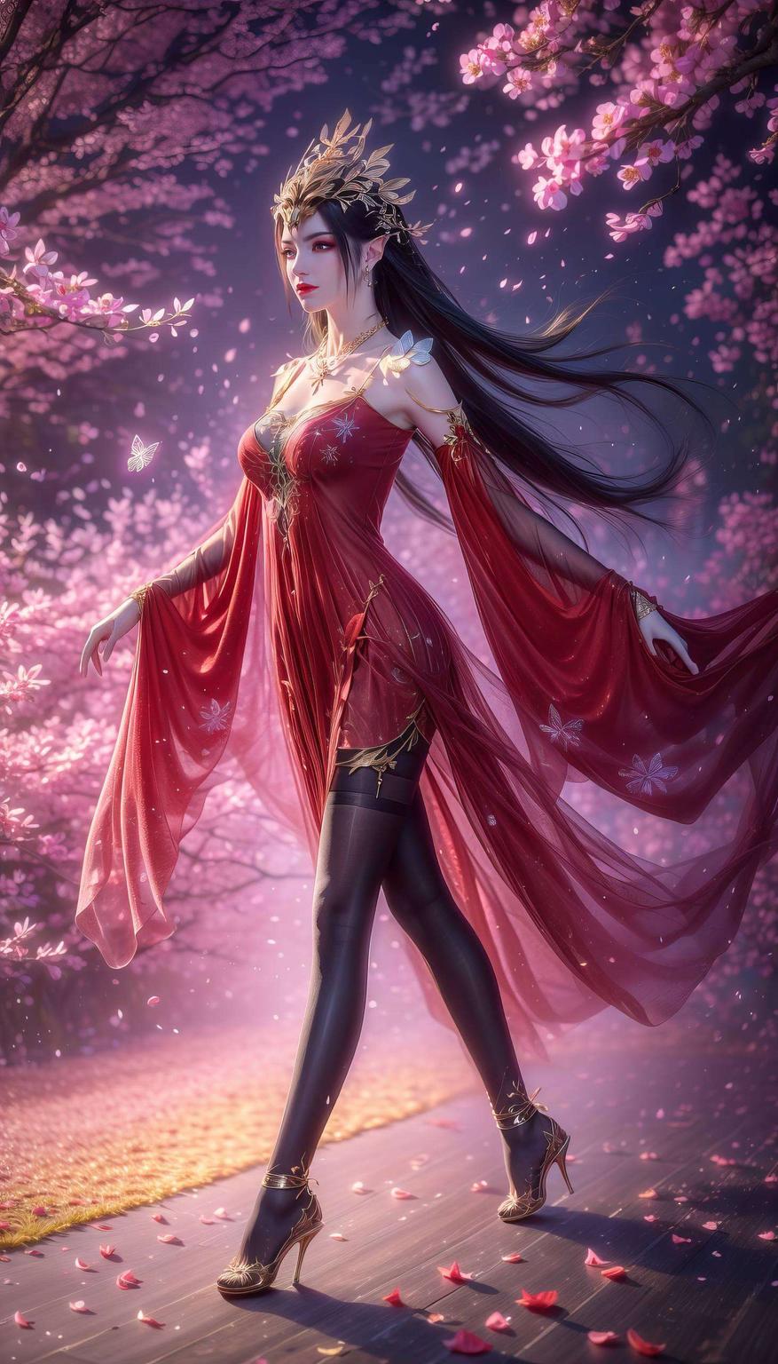 这款斗破苍穹美杜莎白衣壁纸让人一见倾心