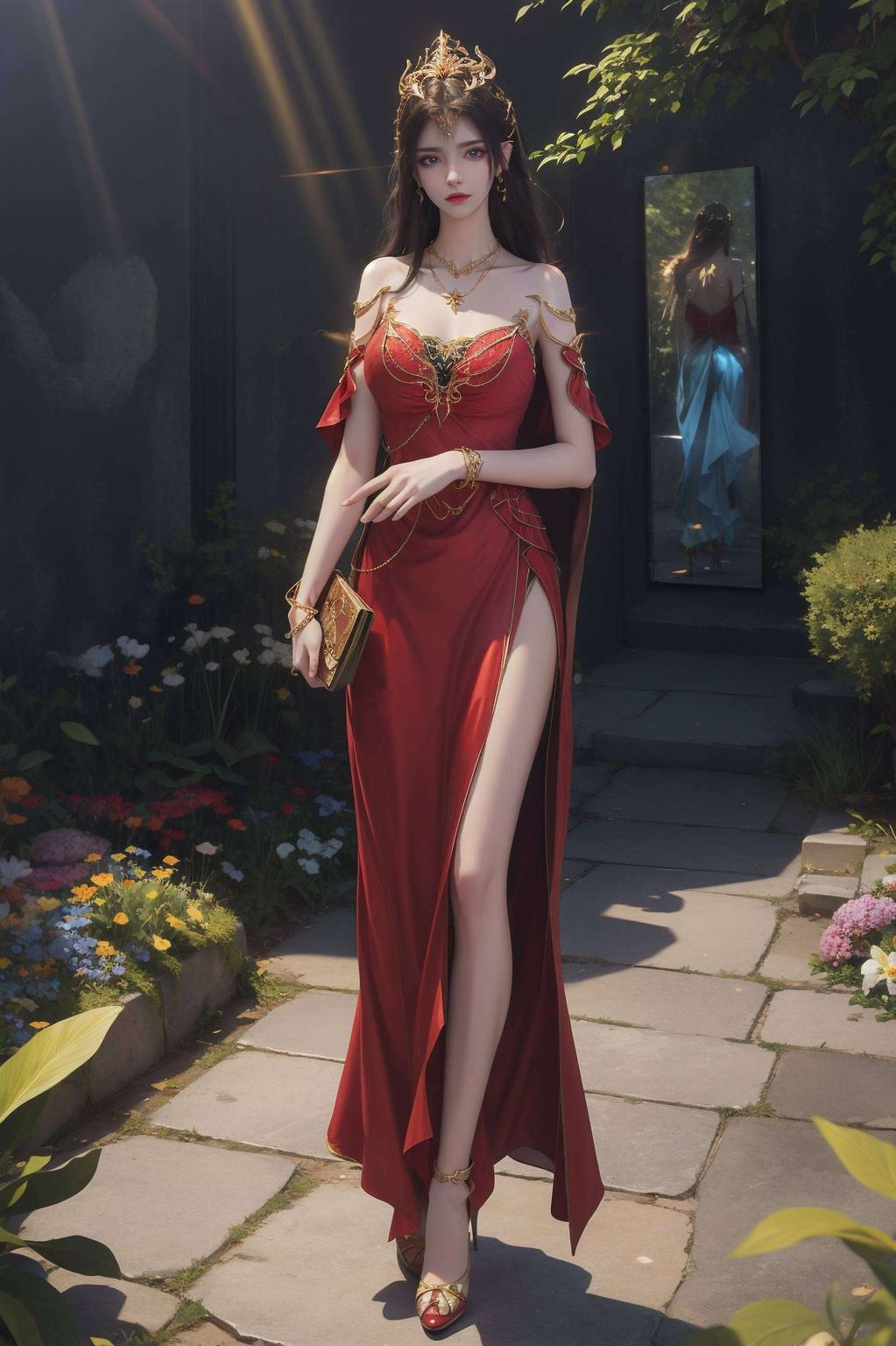 清新风格美杜莎手游壁纸横屏