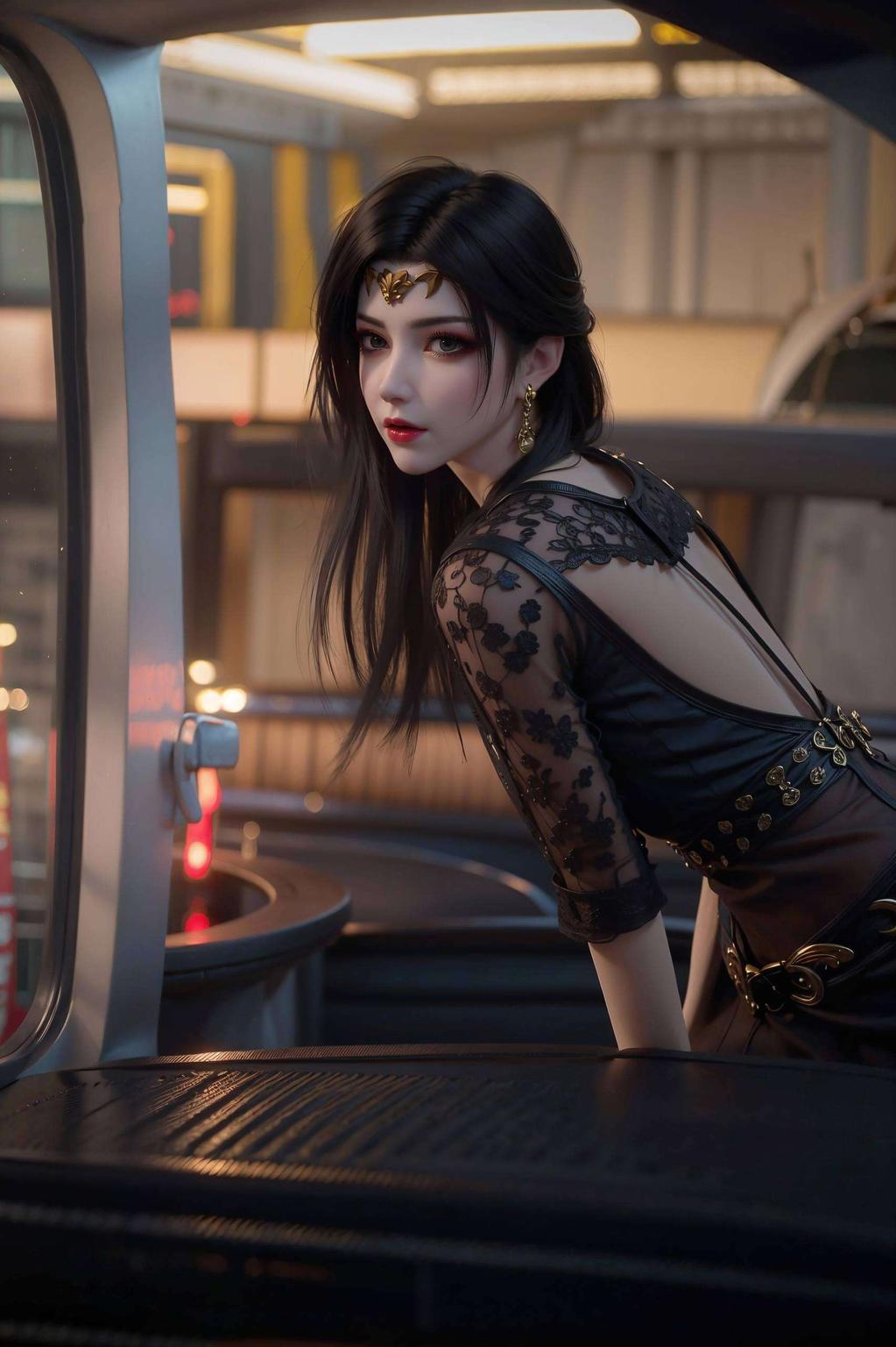 神秘眼神凝视高清画质