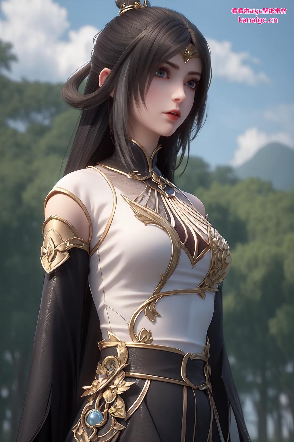 平板上的视觉盛宴完美世界魔女魅力尽显