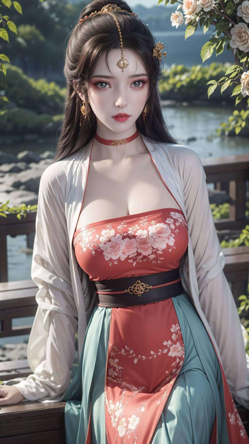 流动的云彩中隐约可见动漫元素如飞舞的蝴蝶和闪烁的星光