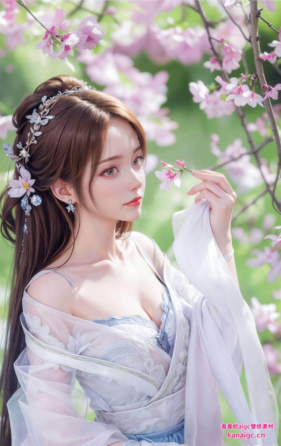 国漫女神纳兰嫣然来了！这款超高清泳装壁纸细腻入微