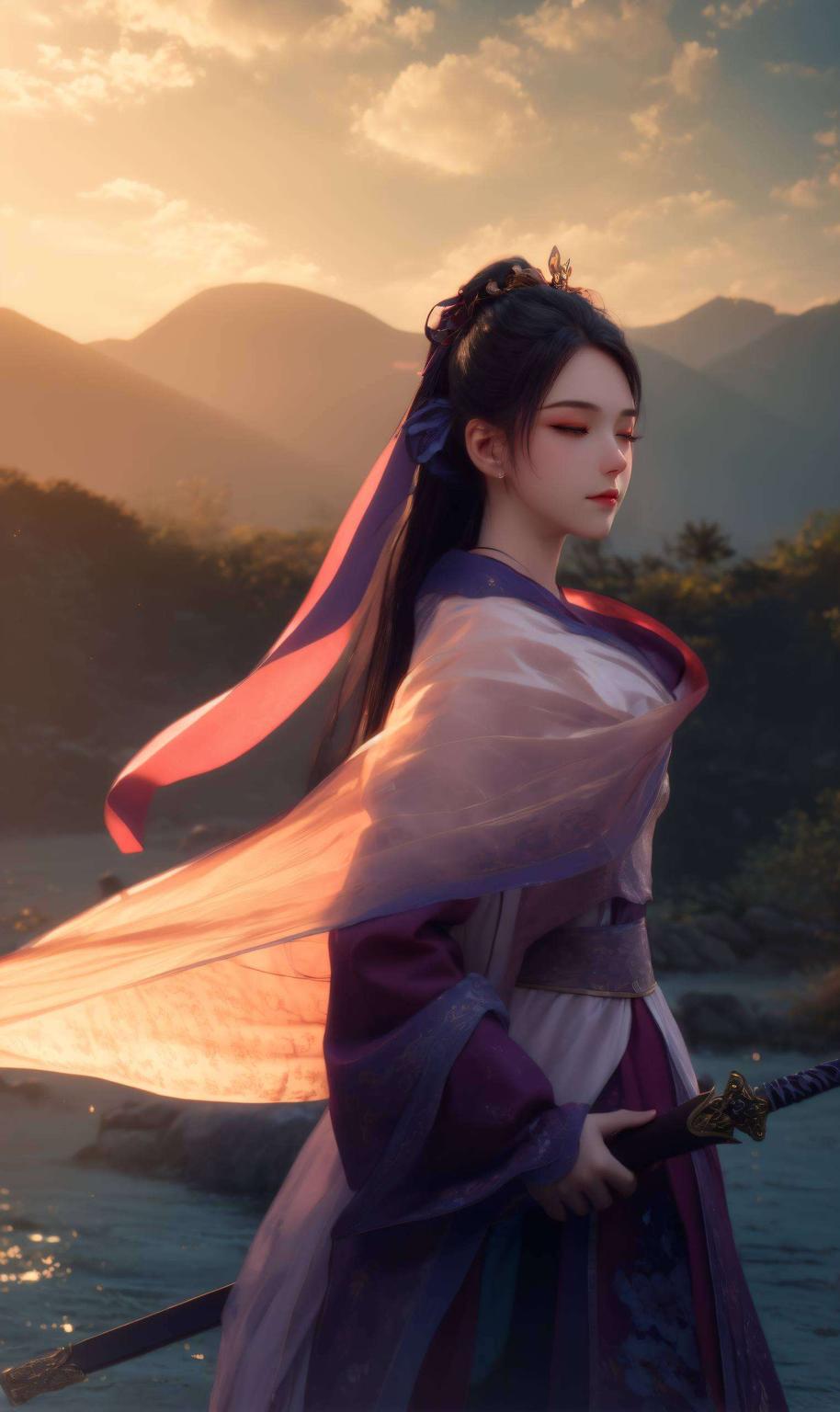 美得让人心动南宫夕儿壁纸4k超清美女