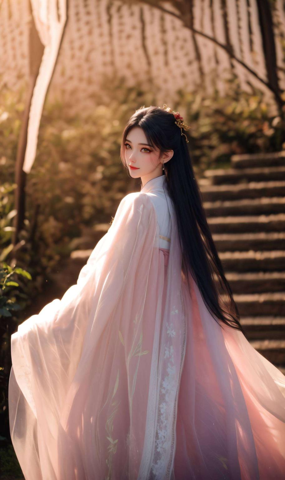 嘿大家好！今天给大家带来一款超美的南宫夕儿紫色电脑壁纸！这款壁纸以深邃的紫色调为背景