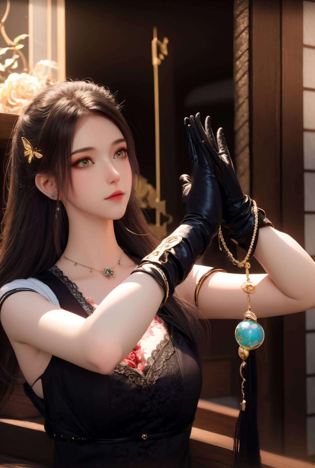 那独特的倩影美得让人心动