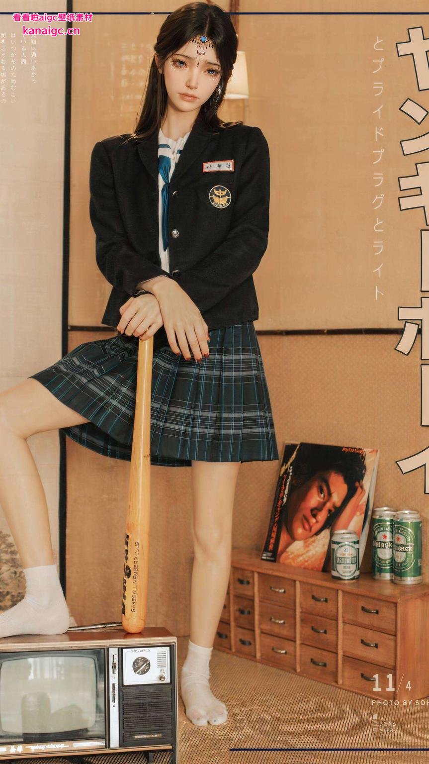 每一张都是宽屏电脑的完美搭配！快来看看这些免费的女生壁纸今天给大家分享一组超可爱的倪克斯软萌壁纸