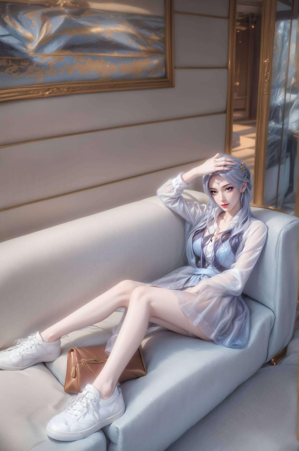 仿佛从画中走出美得让人心动！看这宁雨蝶的容貌