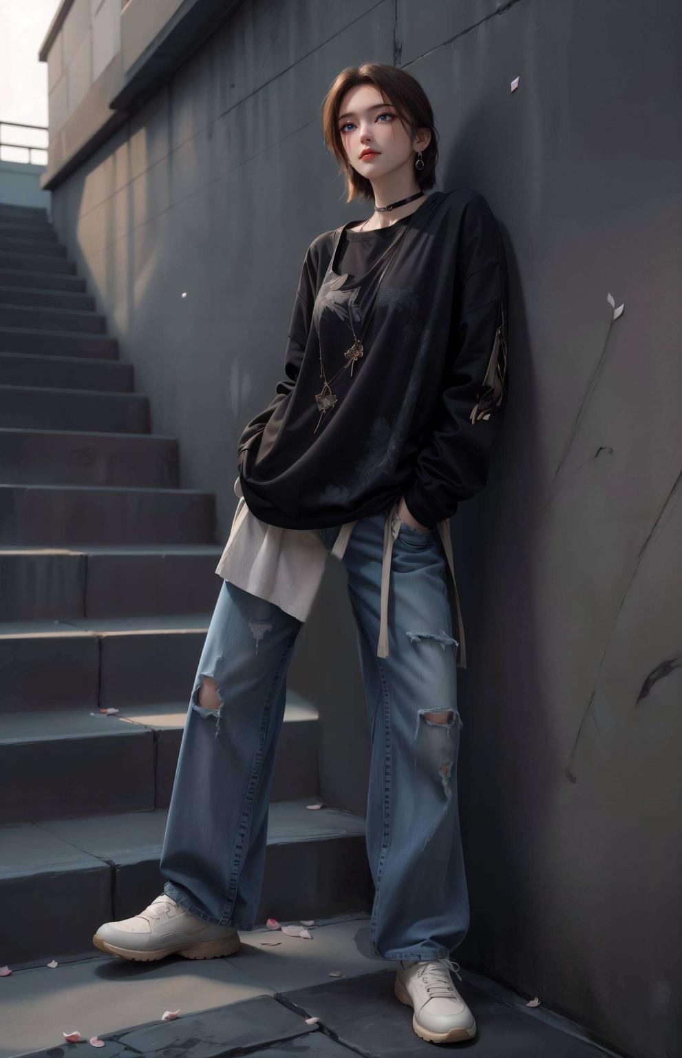 AI壁纸蔷薇曝光清晰呈现