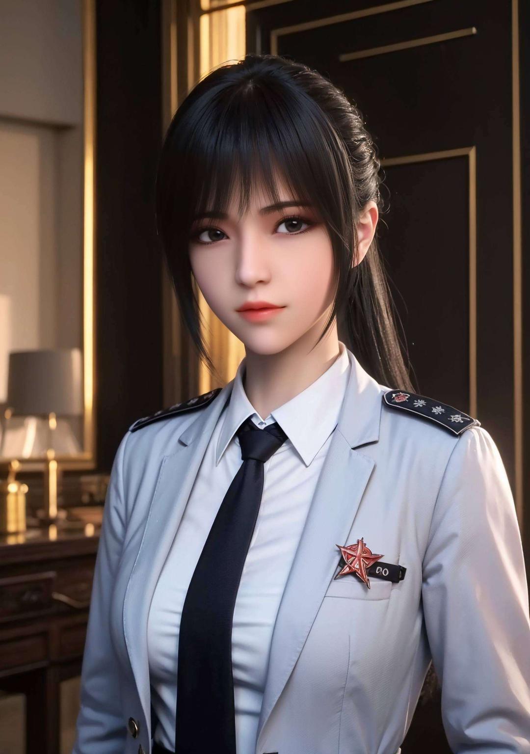 绝对让你的电脑桌面瞬间提升颜值！今天给大家带来一款超级养眼的壁纸！这是雄兵连中的琪琳