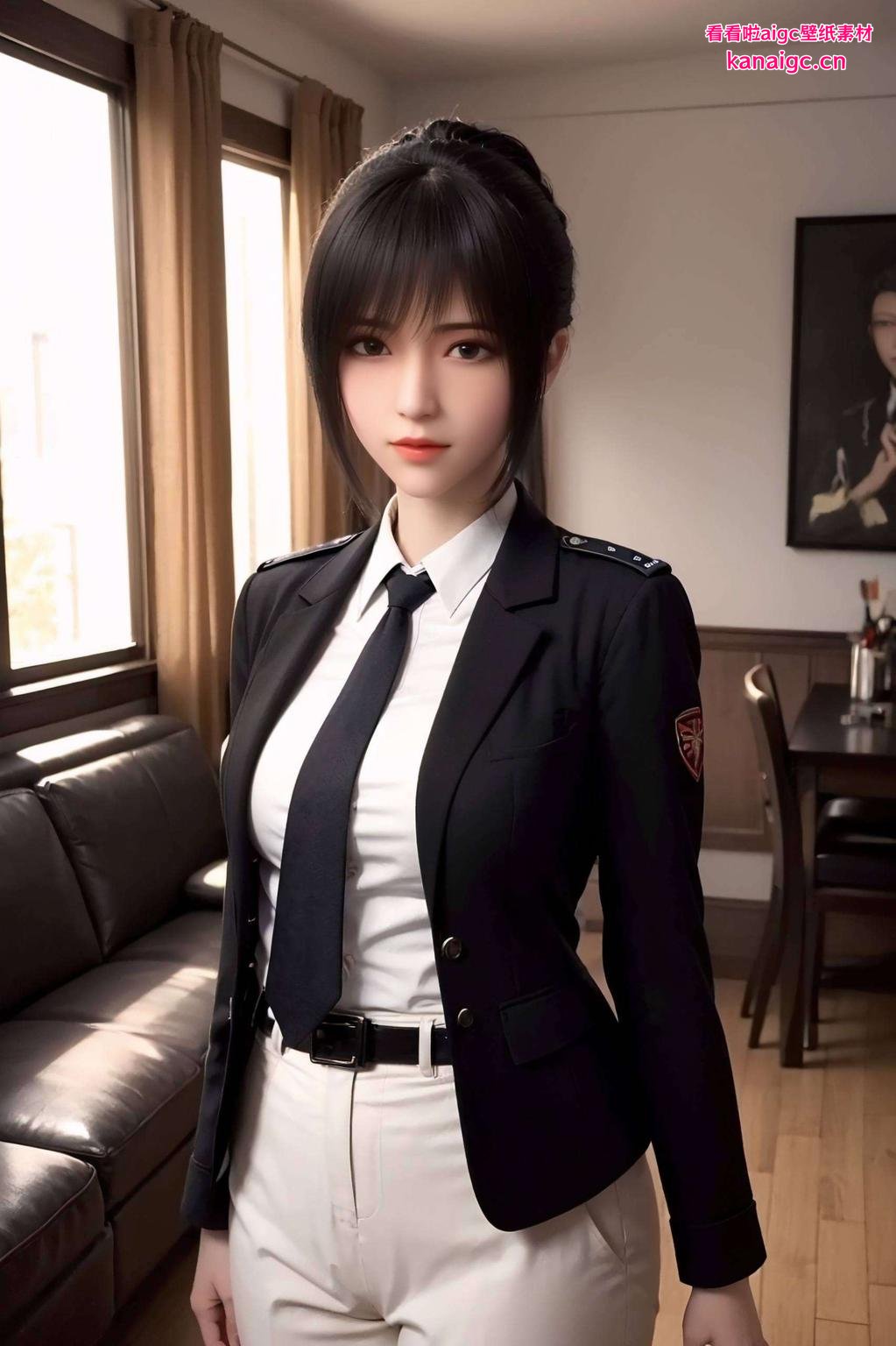 感受战场玫瑰的独特魅力雄兵连琪琳风采尽显！高清竖屏壁纸