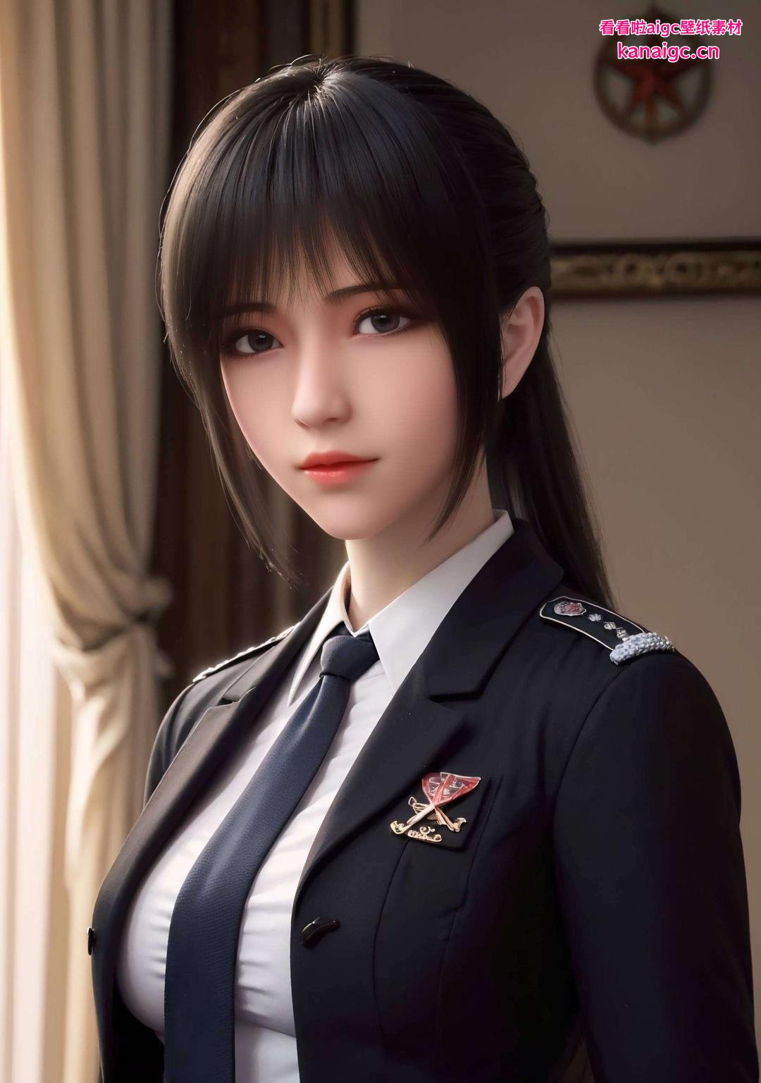 冰蓝炫酷这款雄兵连琪琳冰装高清壁纸