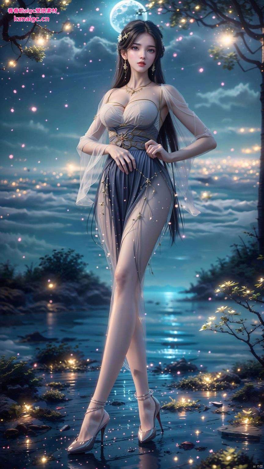 清漪在波光粼粼中舞动大家好！今天给大家带来一款超好看的完美像素Win10壁纸——清漪3D同人高清壁纸！画面细腻流畅