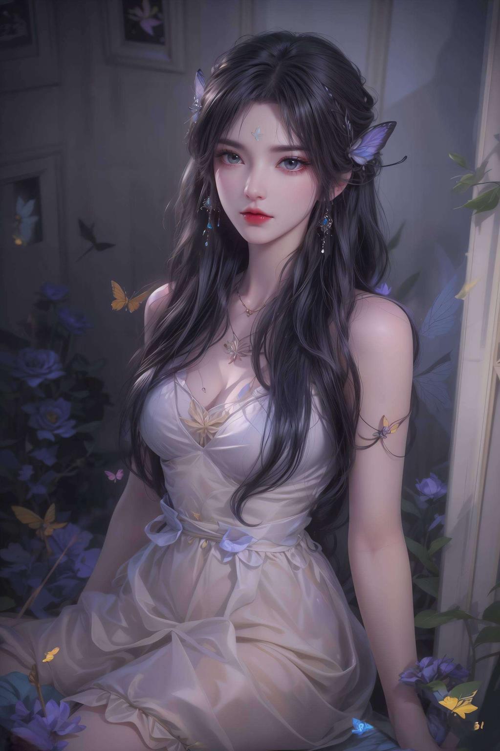 清新脱俗简洁风二次元电脑壁纸