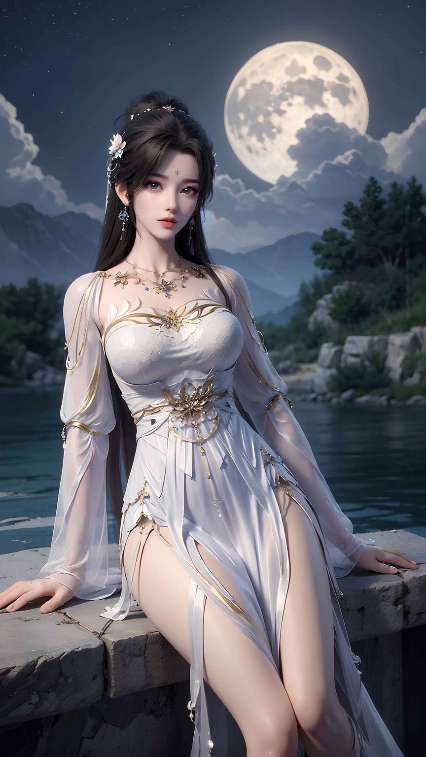 让你的屏幕瞬间萌化！快来收藏这款清漪专属的挺胸壁纸清漪挺胸