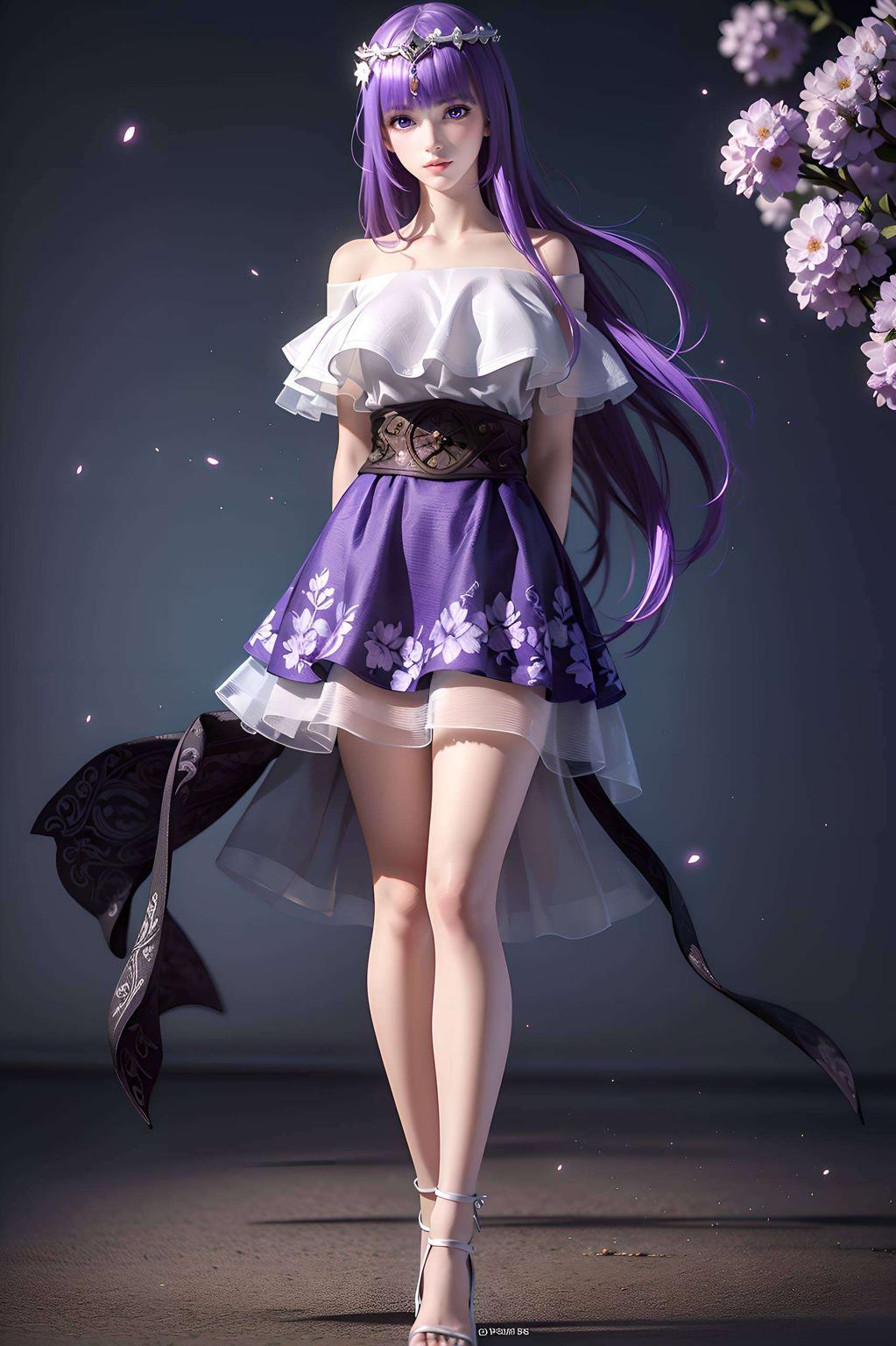 横版设计唯美画风