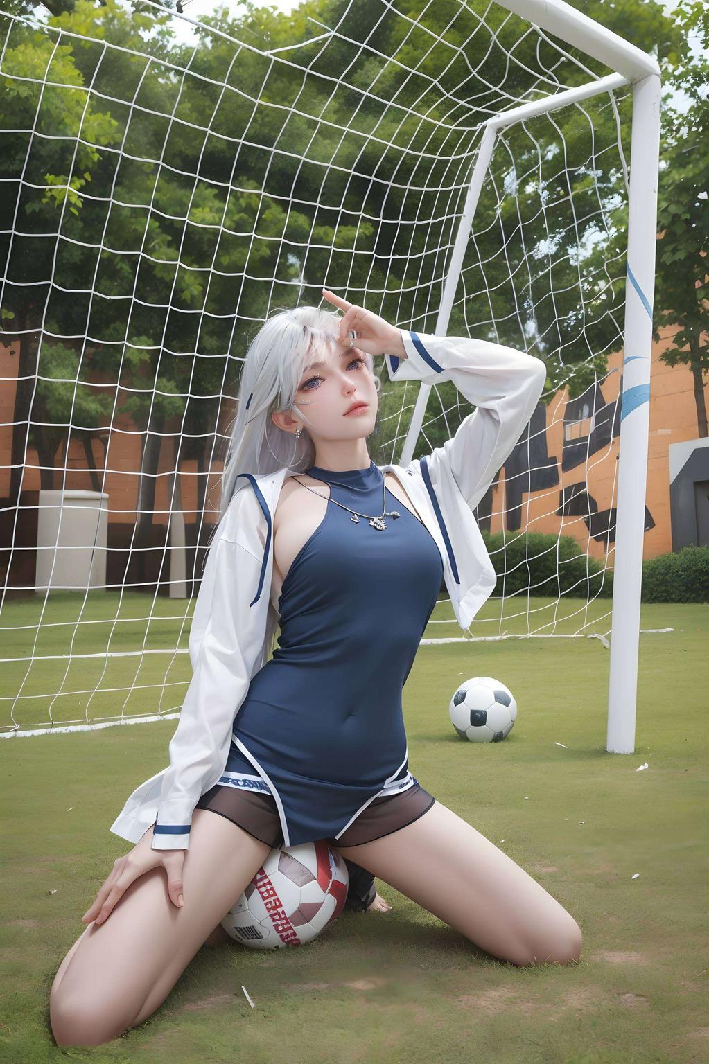 完美展现了她俏皮可爱的形象色彩饱满