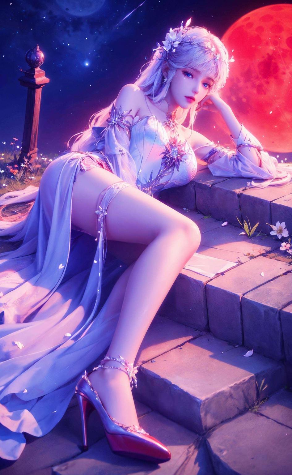 极简之美！AI素材圣采儿卡片壁纸山水长卷