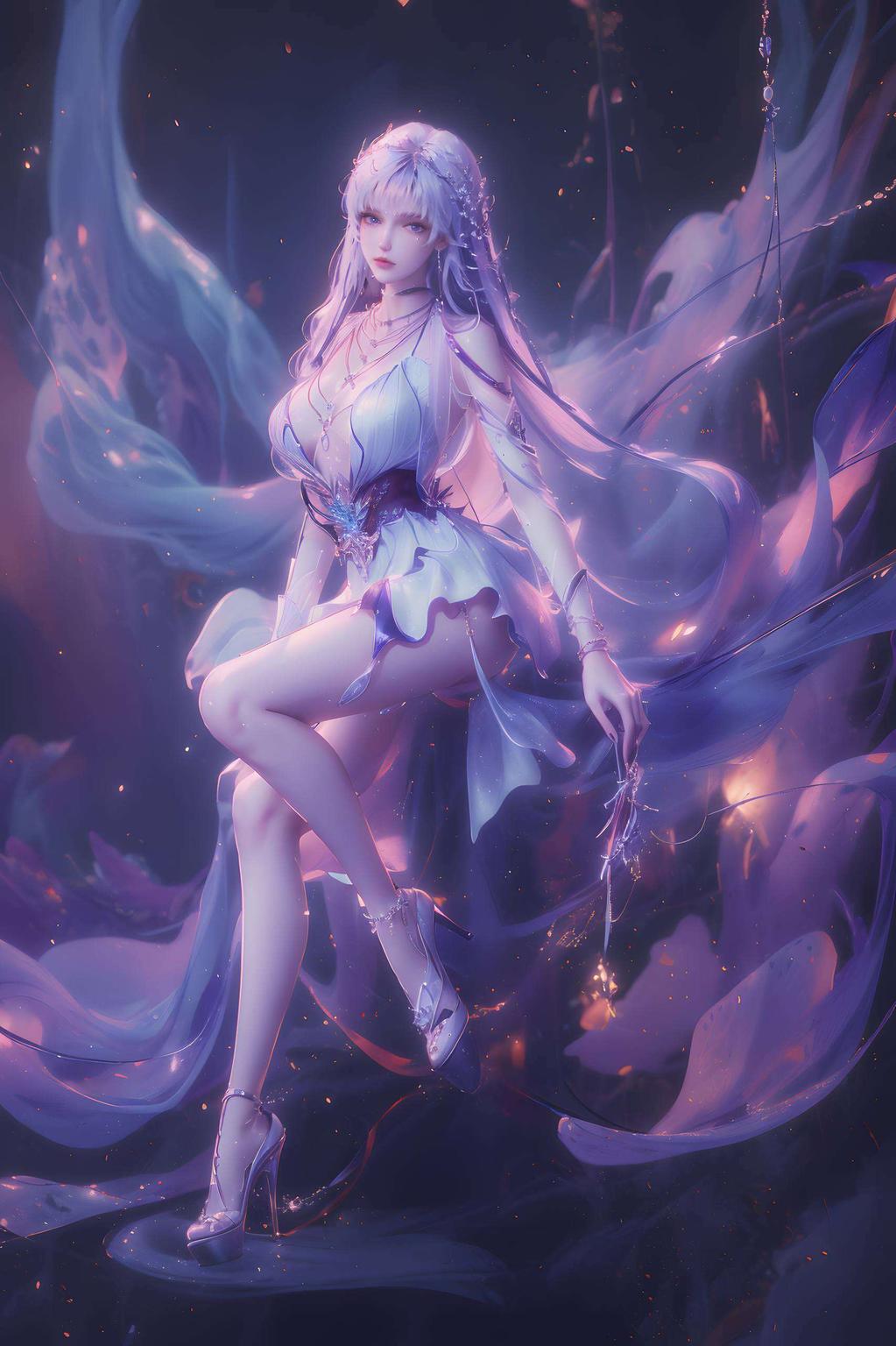 动漫迷们！今天给大家带来一款超美的圣采儿安卓桌面壁纸！正面视角瞬间点亮你的手机屏幕！快来感受这特别的游戏壁纸