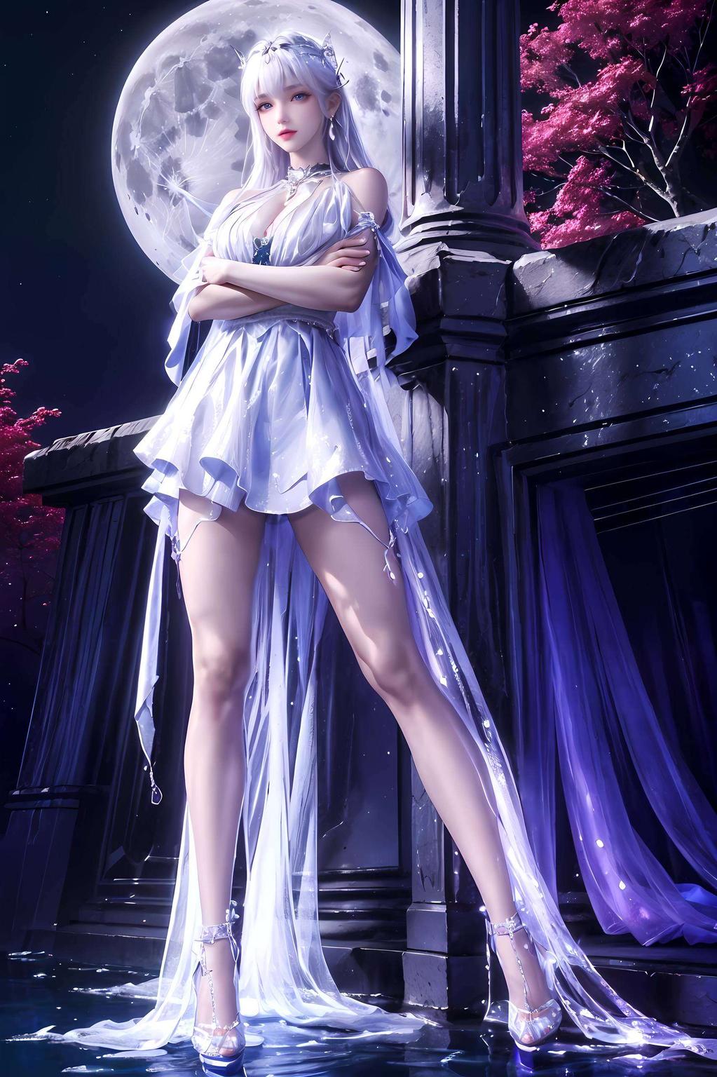 主角是我们美美的圣采儿！看这细腻的线条今天给大家带来一款唯美完美像素的PC桌面壁纸