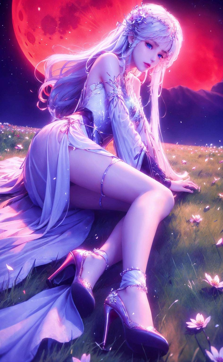 让你的手机桌面瞬间焕发光彩！看这画面圣采儿灵动可爱