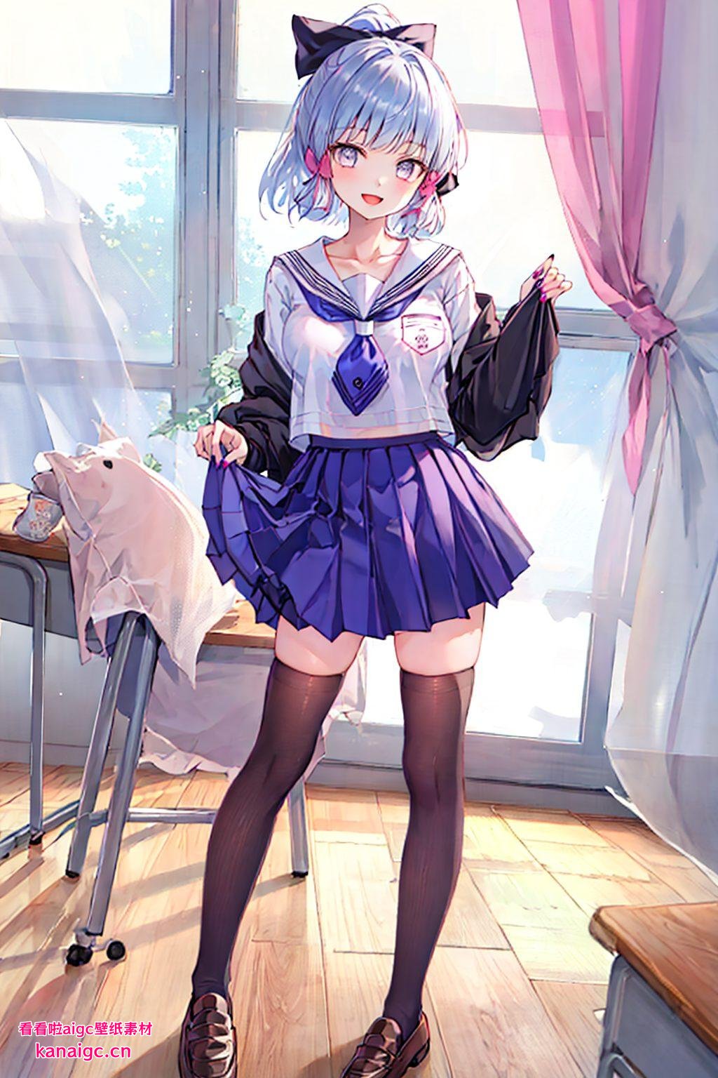 让你桌面瞬间灵动起来！给大家带来原神里的壁纸神里凌华动态款！高清宽屏