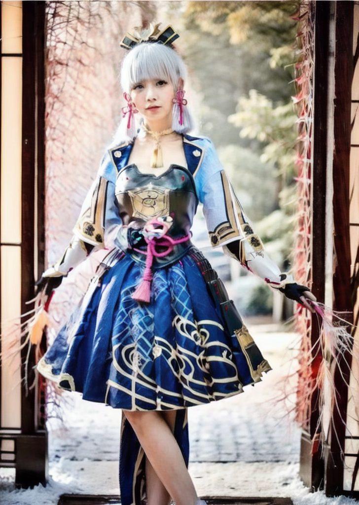 神里凌华高清方形壁纸细节满分