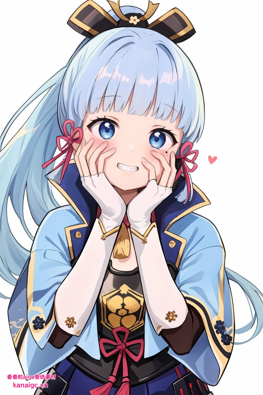 神里凌华手绘壁纸来啦！护眼宽屏让你的手机瞬间变身艺术品！