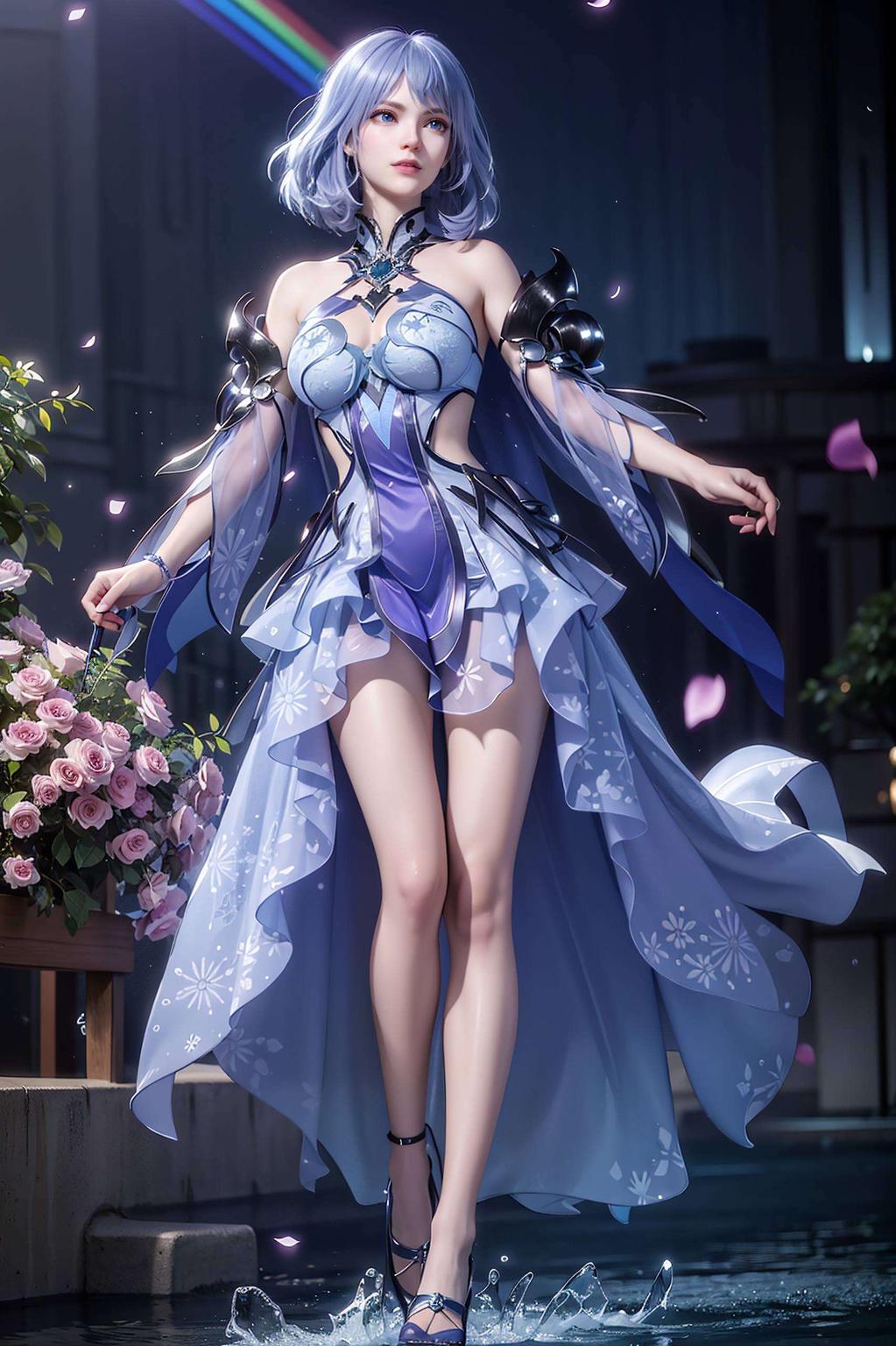 仿佛能感受到她身后流动的冰霜气息绝对让你的平板瞬间变身视觉盛宴！