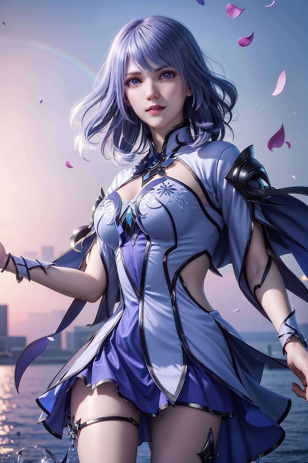 水冰儿高清修复壁纸清新又甜美