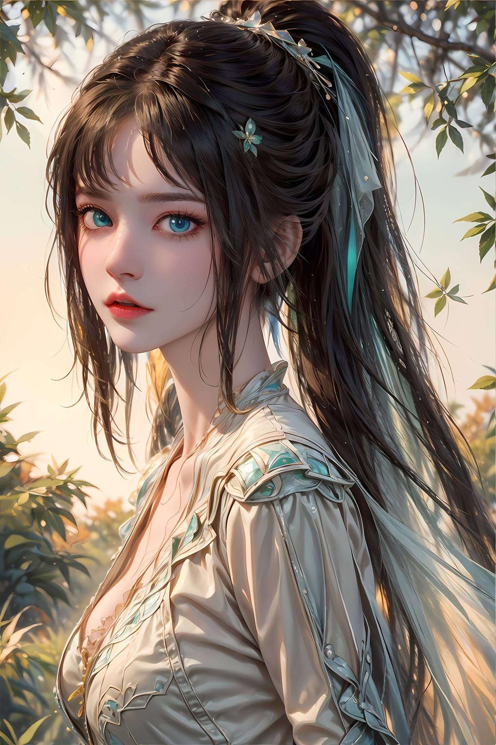 萧瑟与司空千落美景尽收眼底