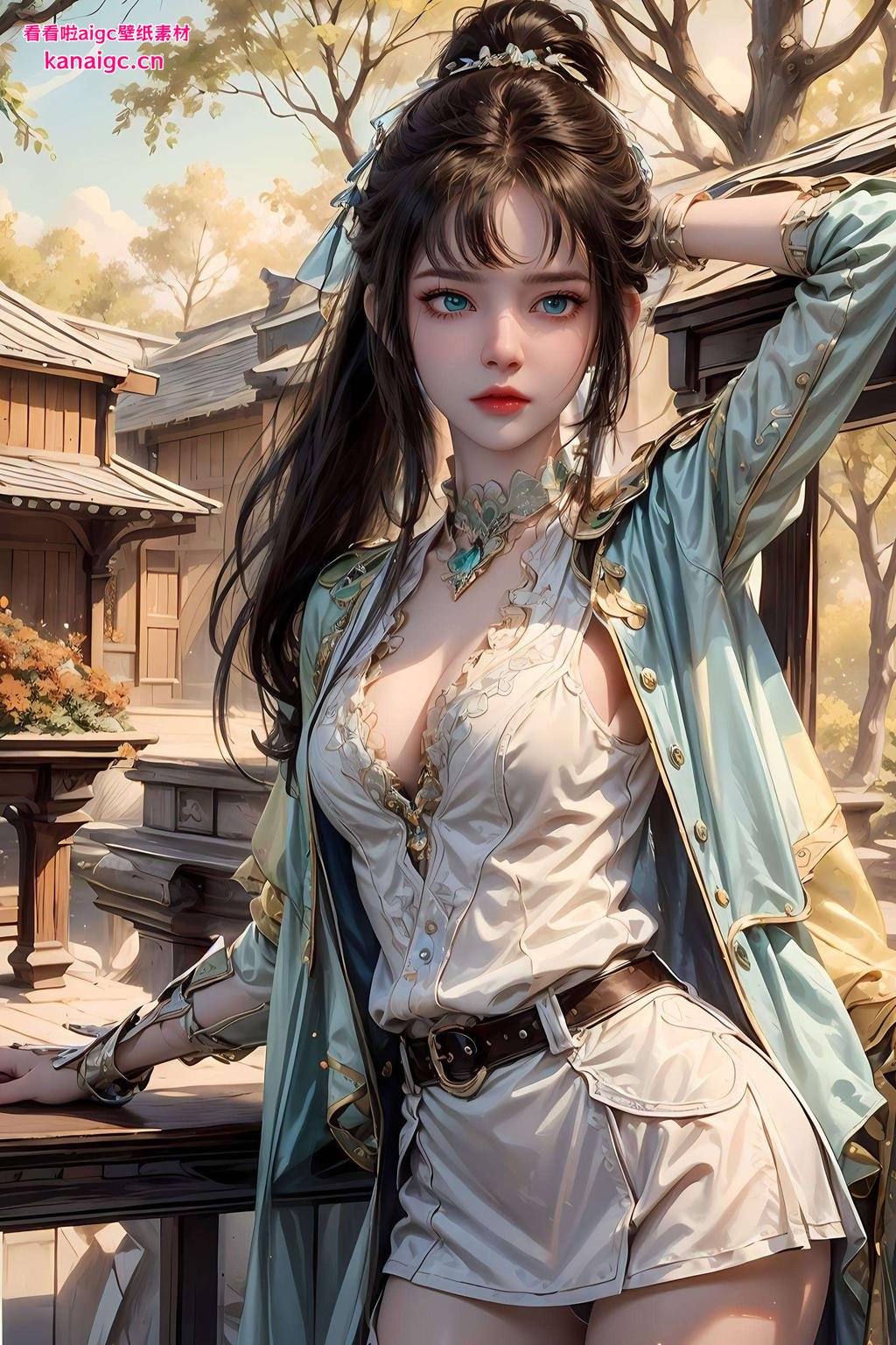 每一缕衣褶这细节处理得太赞了！✨