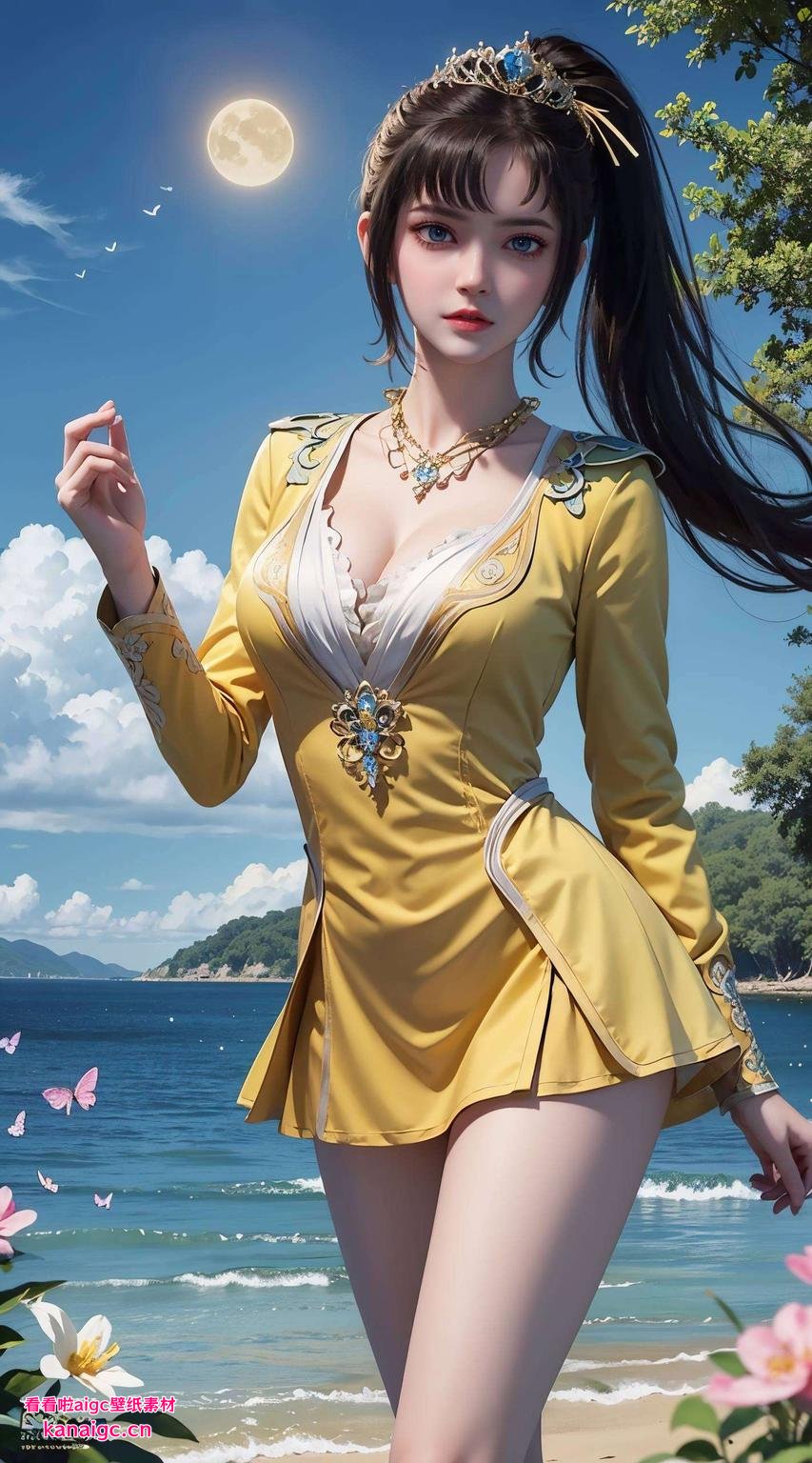 高清壁纸司空千落泳衣套装