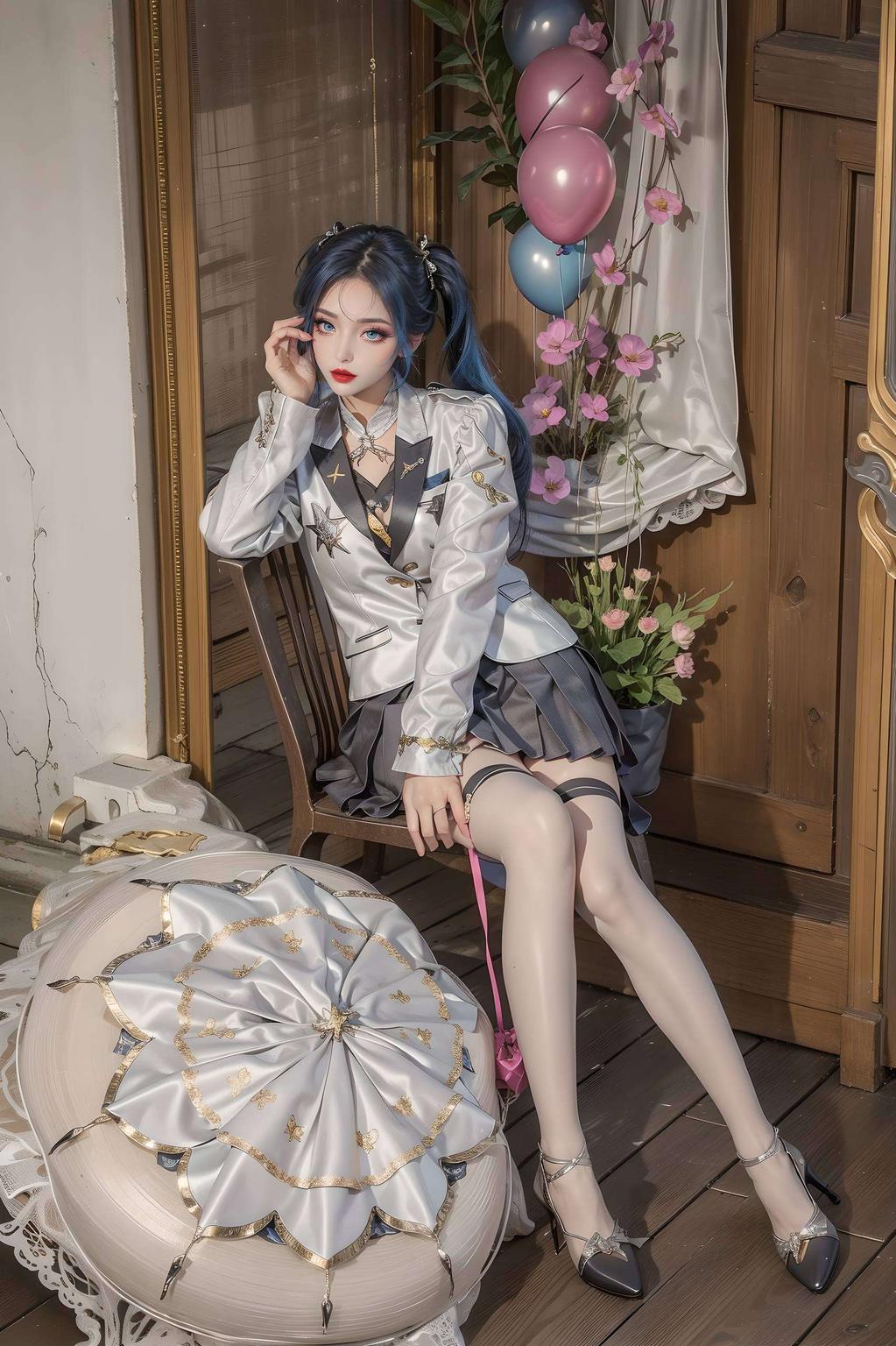 唐舞桐与霍雨浩并肩站立眼神坚定