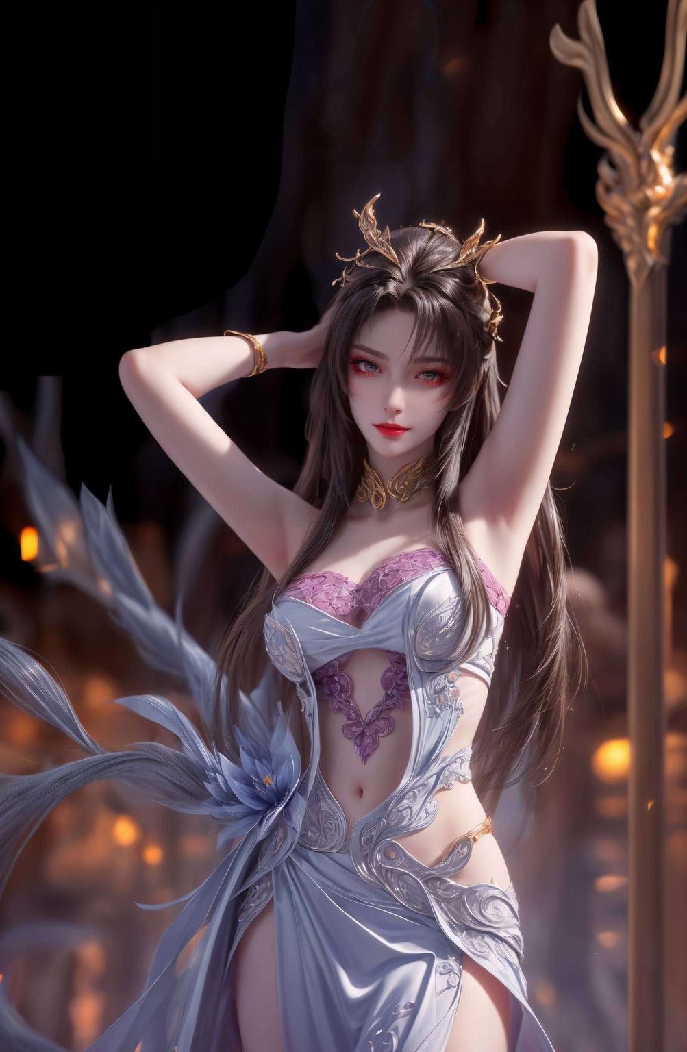 让你的iPad瞬间变身艺术画廊！绝对让你眼前一亮！天狐仙子魔女形象