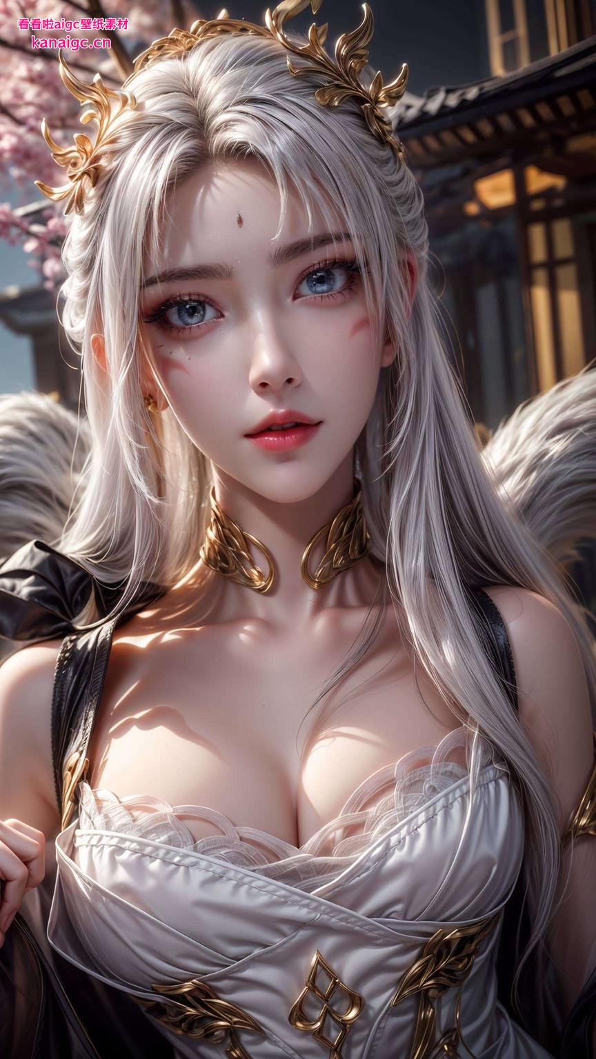 柔和的光线让你沉浸其中这款天狐仙子壁纸ipad