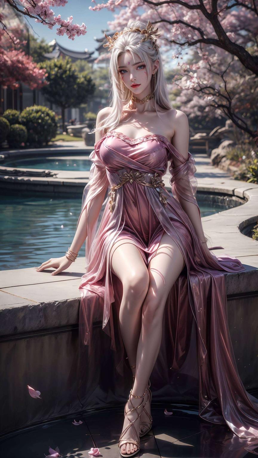 灵动的眼神仿佛从画中走出来一般